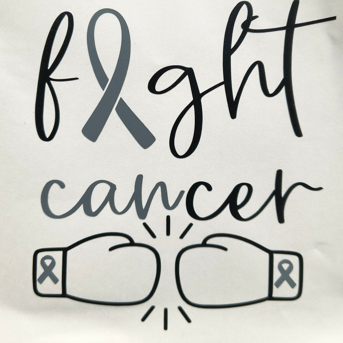 Fight Cancer Vinyl Decal