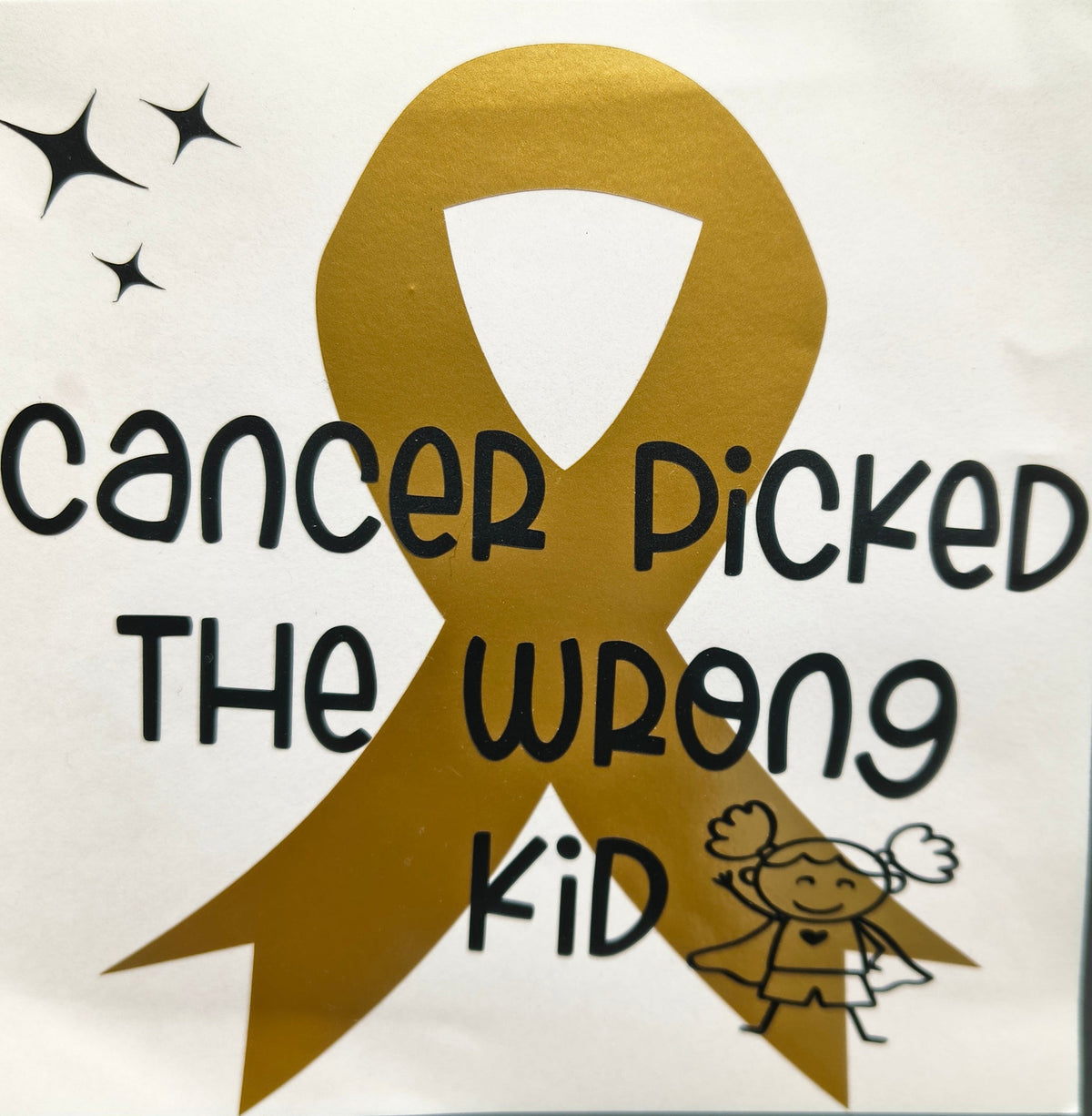 Cancer Picked The Wrong Kid Vinyl