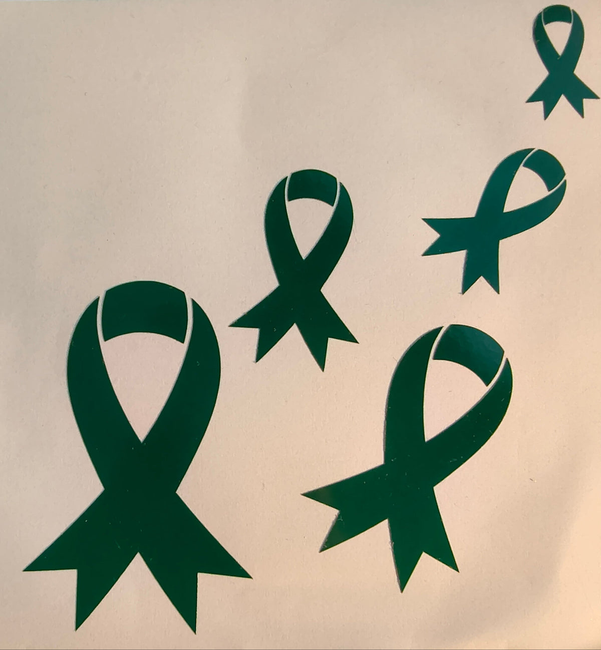 Flying Ribbon Vinyl Decal
